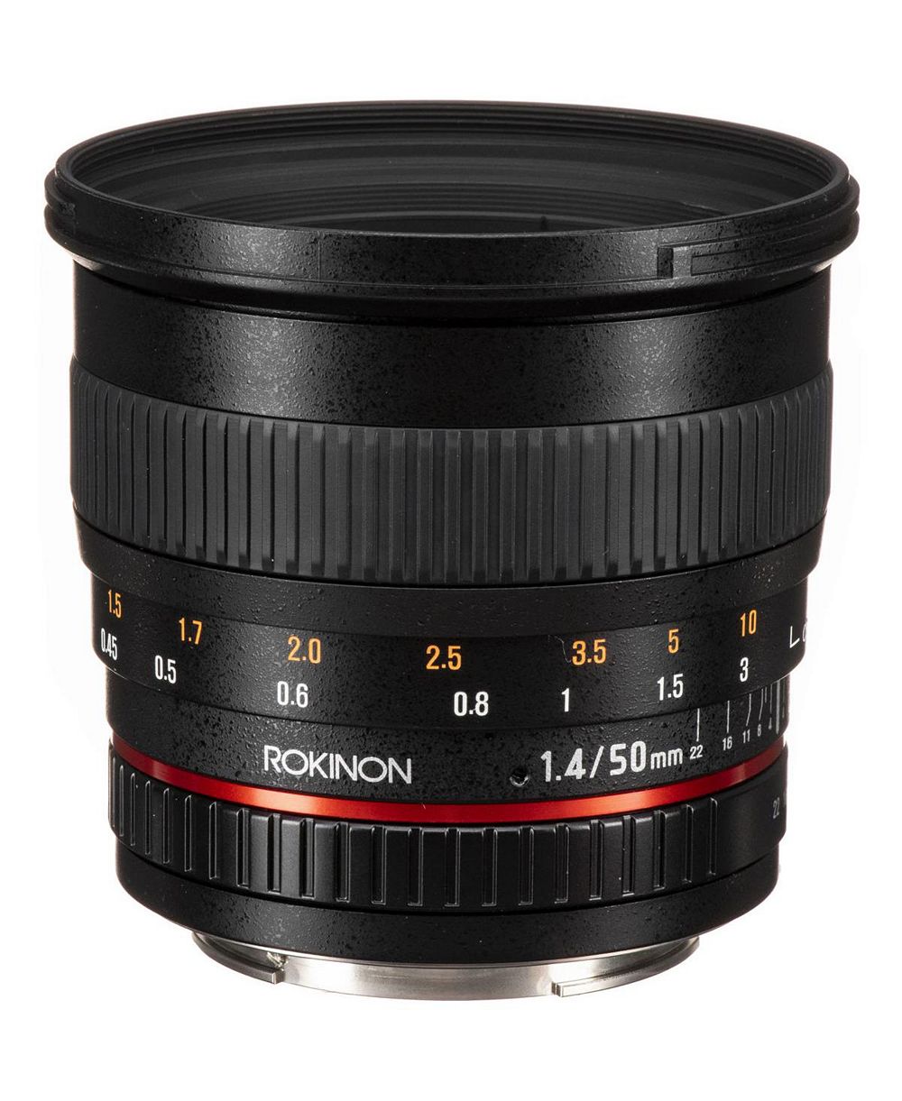 Rokinon 50mm f/1.4 Aspherical IF Manual Focus Lens for Canon EF