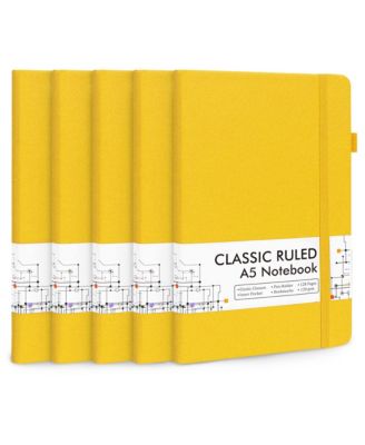 5 pack yellow