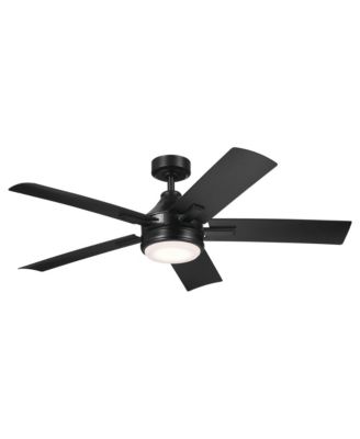 Kichler 52 Tide Satin LED Outdoor Ceiling Fan with Remote