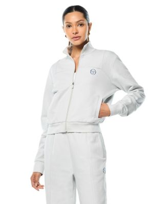 Sergio Tacchini Women's Lineo Mock-Neck Premium-French-Terry Track Jacket