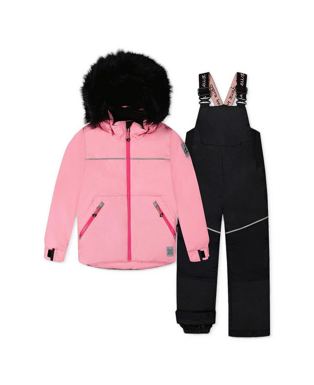 Детский комбинезон Deux par Deux для девочек 6-8 лет Discover Snowsuit