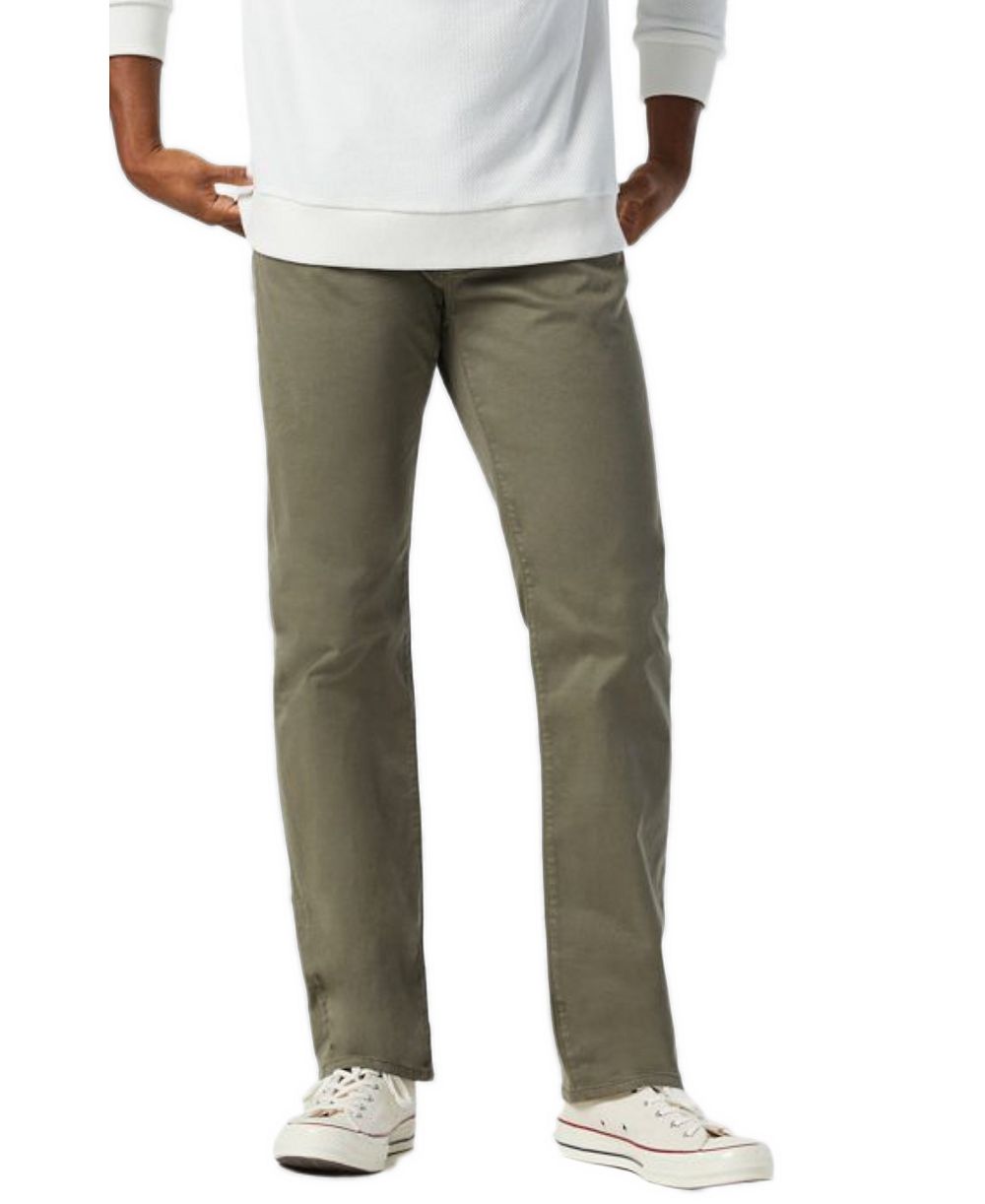 Mavi Jeans Men's Zach Straight-Leg Regular Rise Twill Pants