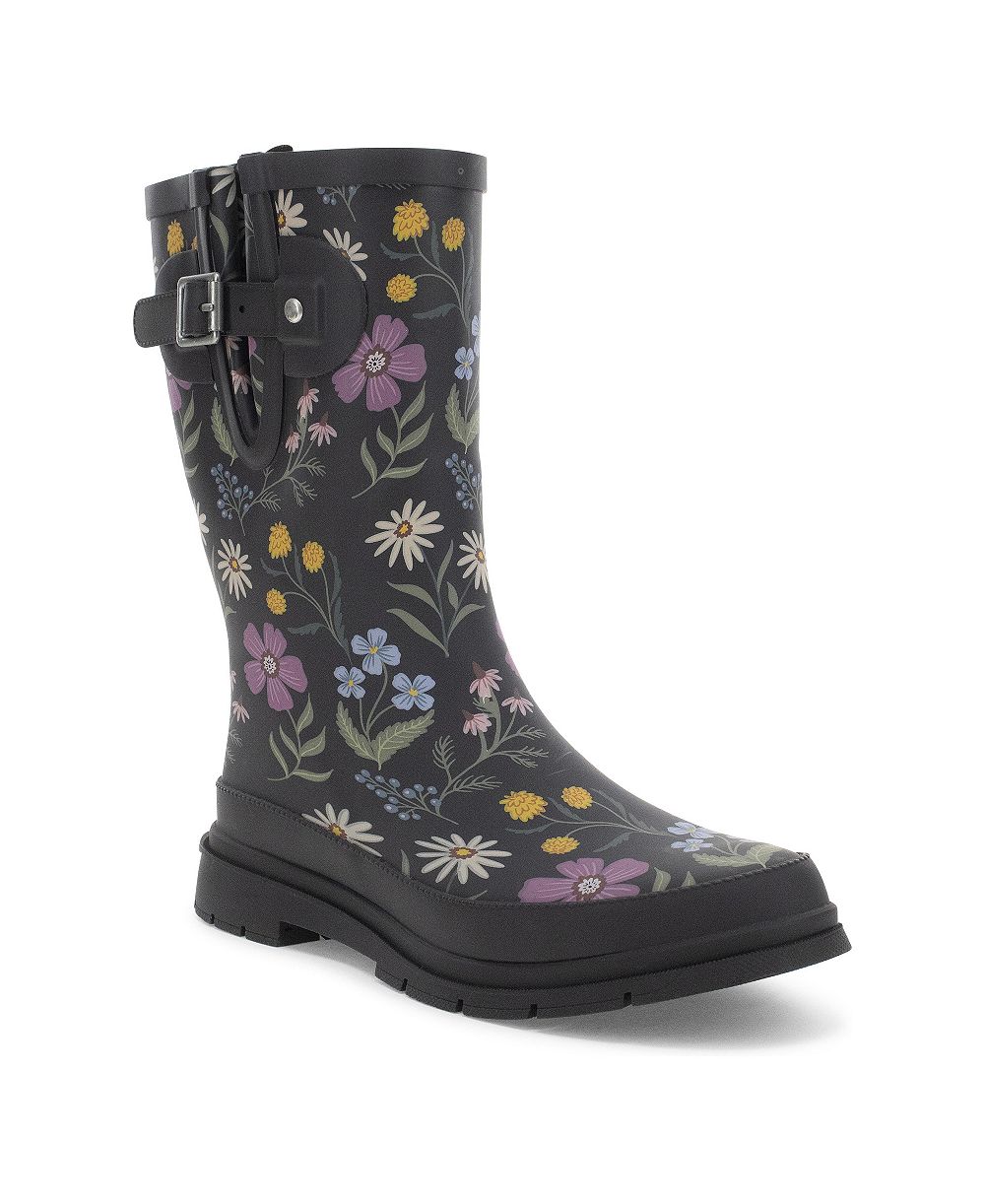 Westerns Chief Women's Wildflower Mid Rain Boot