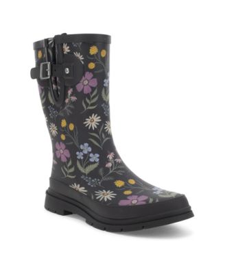 Westerns Chief Women's Wildflower Mid Rain Boot