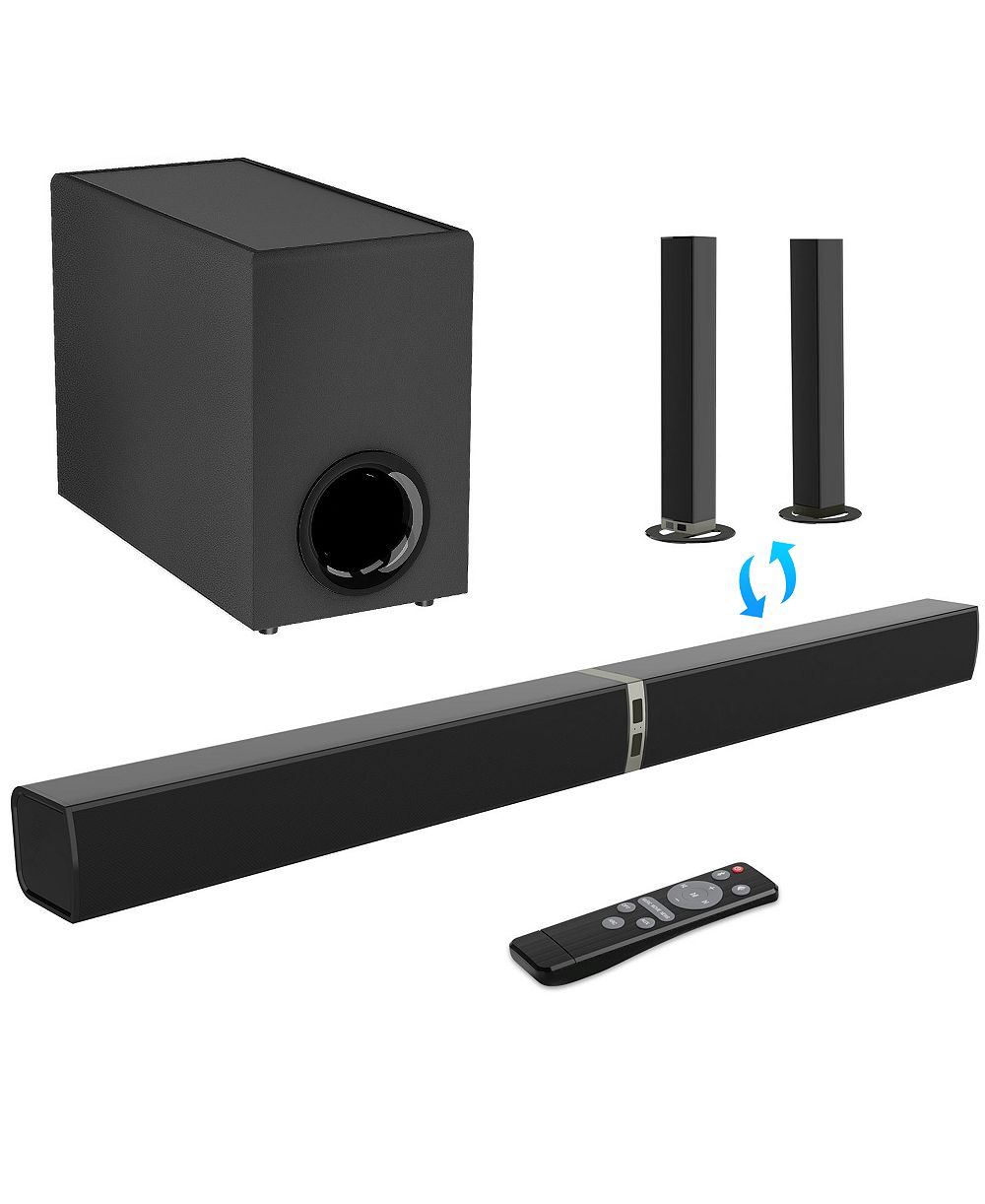 Cowin саундбар 120 Вт с Bluetooth 5.0 и съемным сабвуфером, 2 в 1