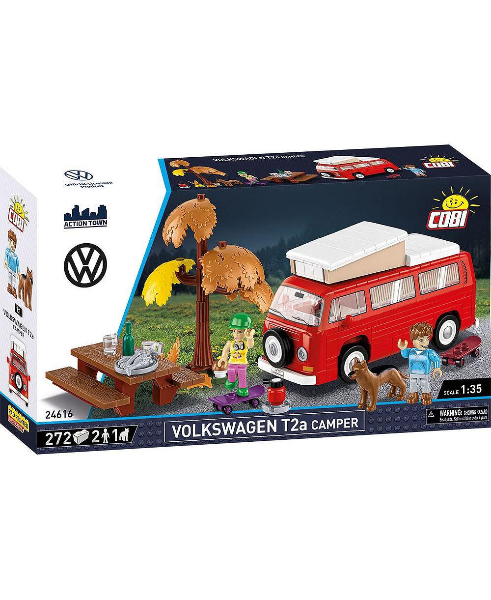 COBI набор конструктора Action Town Volkswagen T2A Camper 272 детали, возраст 8+
