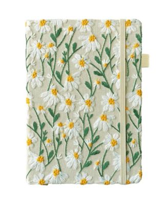 A5-ruled-white daisy