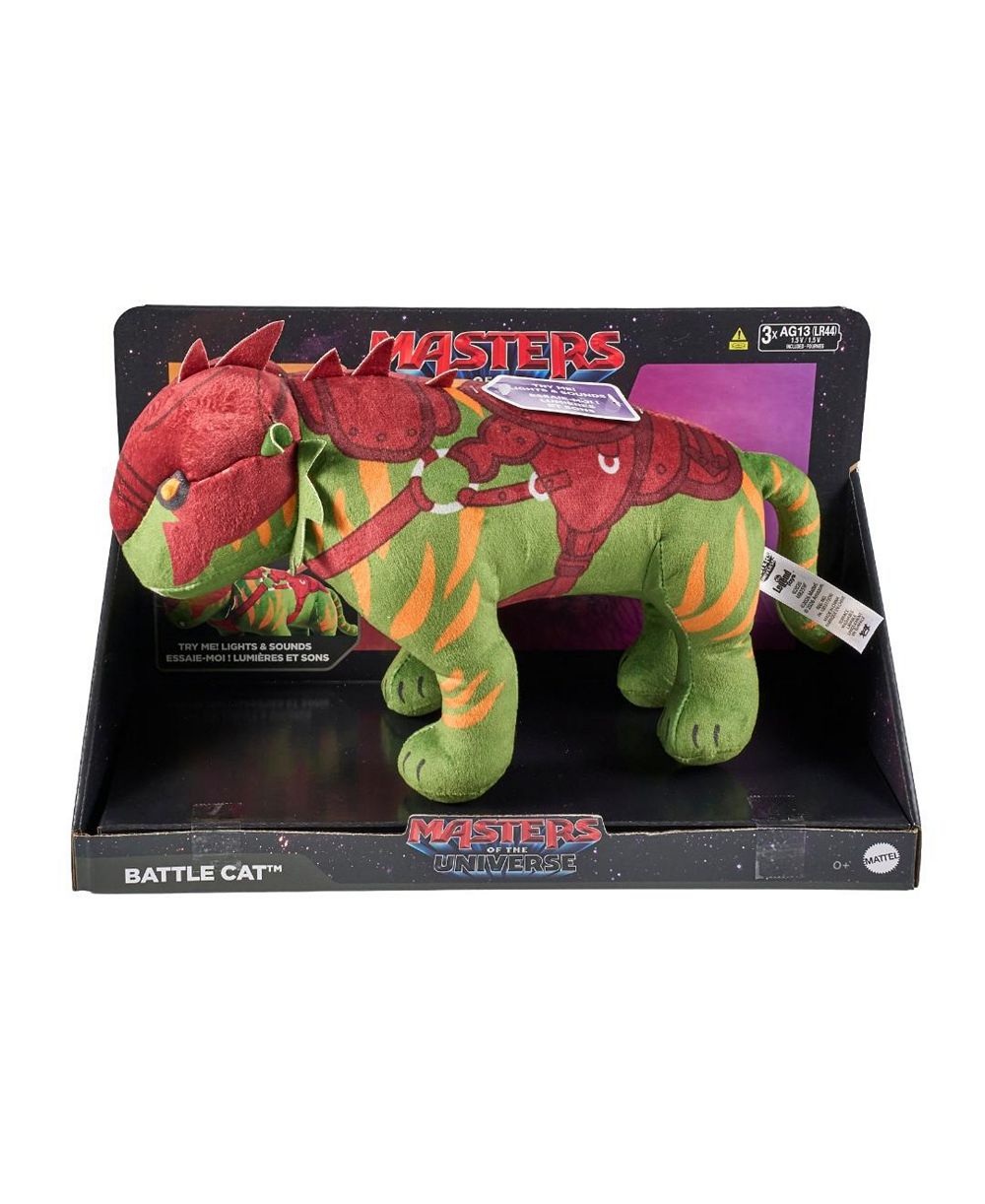 Legend Toys плюшевая игрушка Battle Cat из серии Masters of the Universe со светом и звуком, 12"