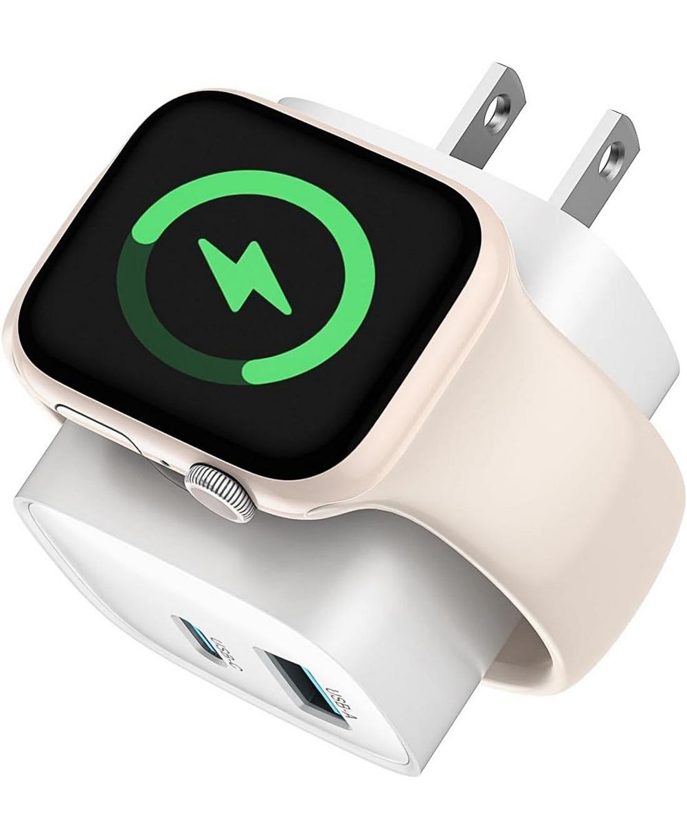 TESSAN 3-in-1 20W USB-C Wireless Charging Block Compatible with Apple Watch