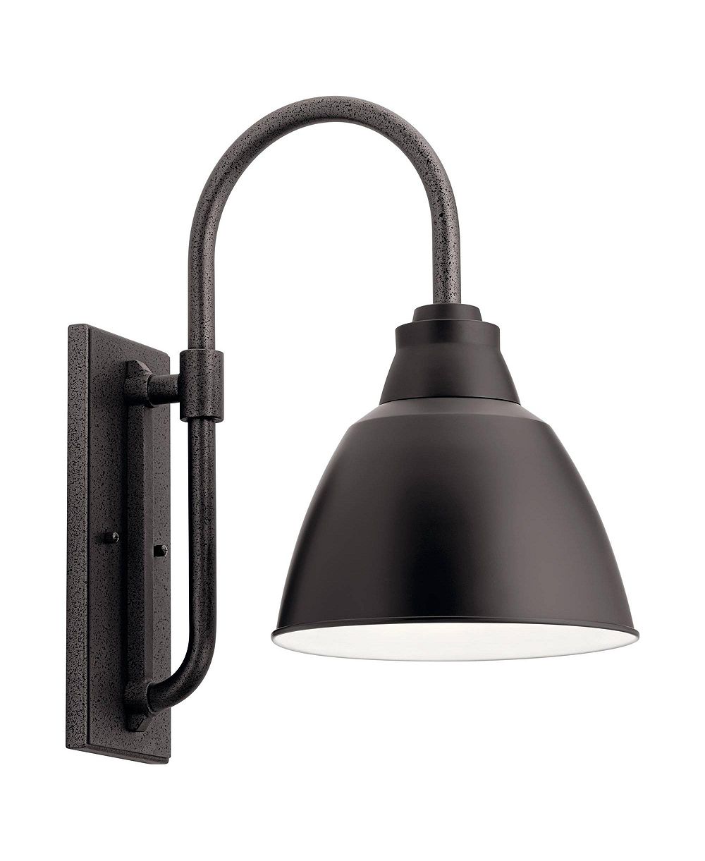 Kichler Pellinord 19" High Anvil Iron andOutdoor Wall Light