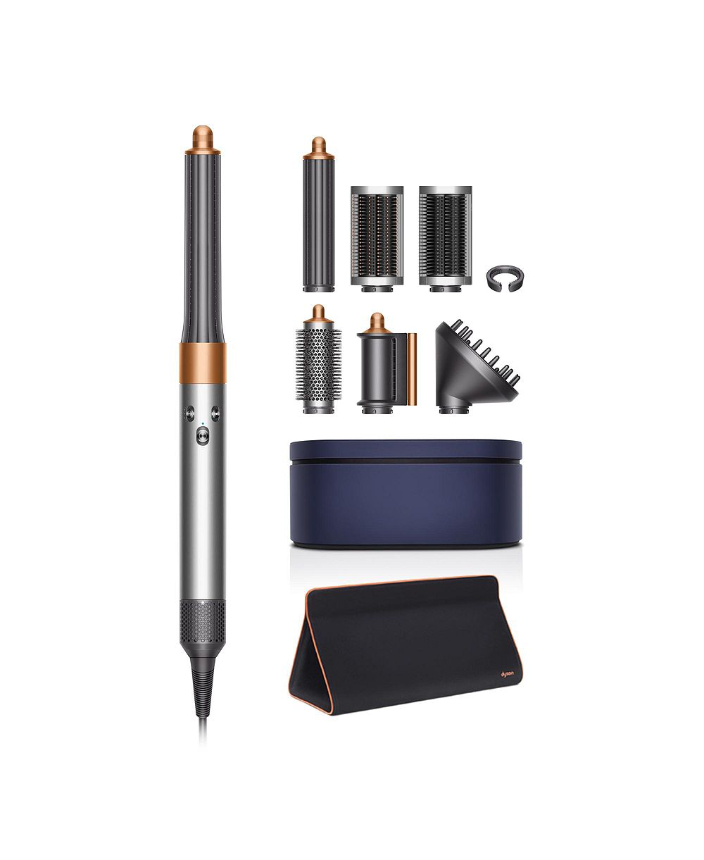 Dyson Airwrap Styler (Long) Diffuse + Travel Bag | Nickel/Copper