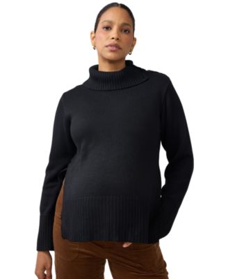 Ingrid + Isabel Maternity High-Neck Oversized Nursing Sweater
