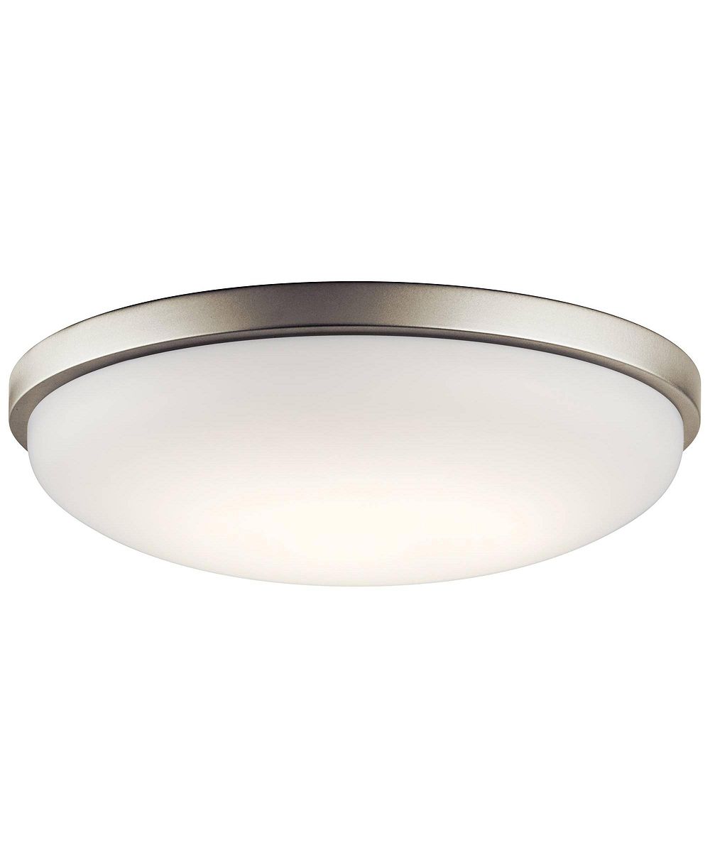 Потолочный светильник Kichler Ceiling Space 17 3/4" шириной, матовый никель, LED, потолочный
