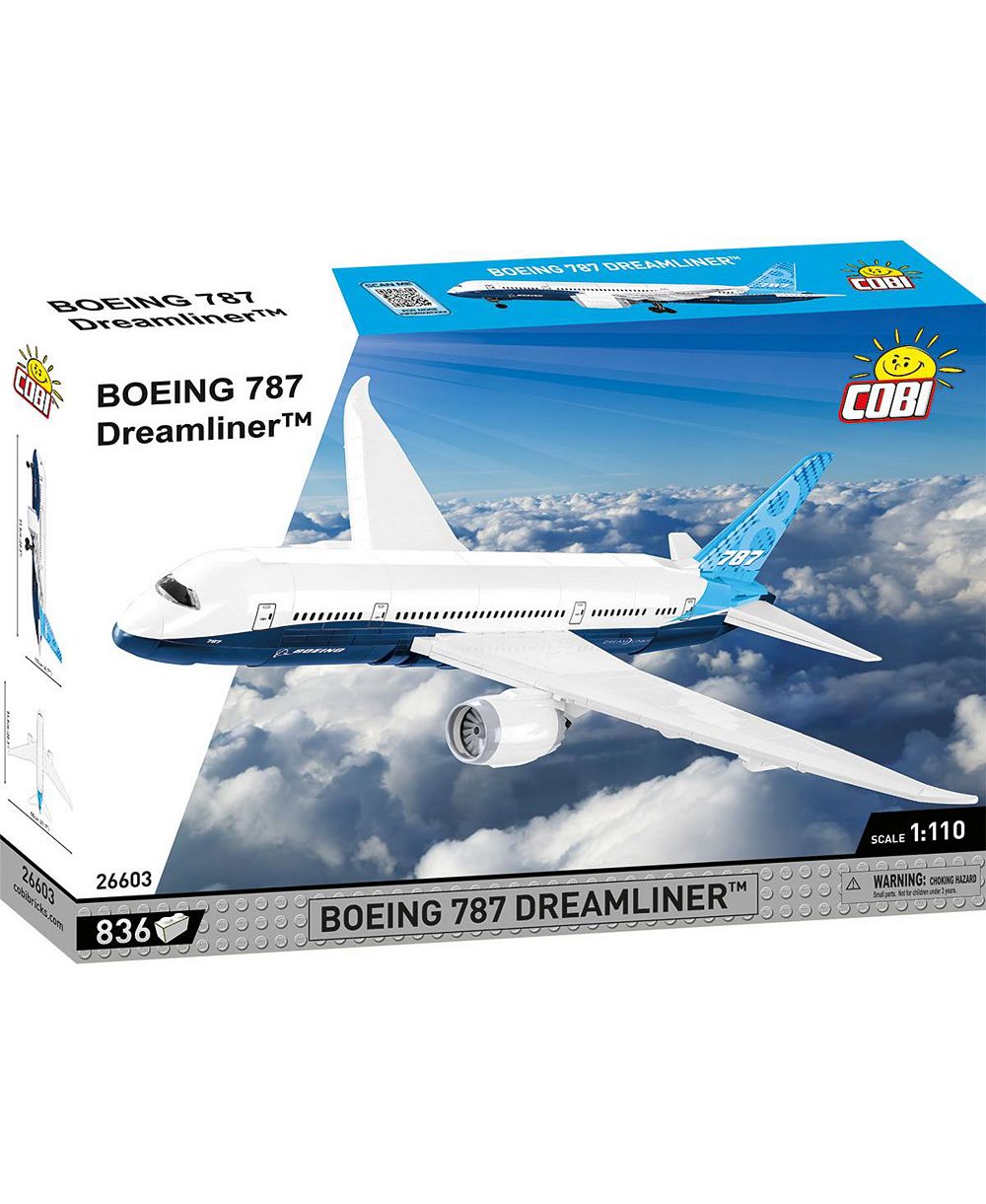 COBI набор конструктора Boeing 787-8 Dreamliner 836 деталей, возраст 9+