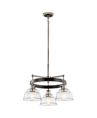 Kichler Eastmont 23"W Polished Nickel 3-Light Chandelier