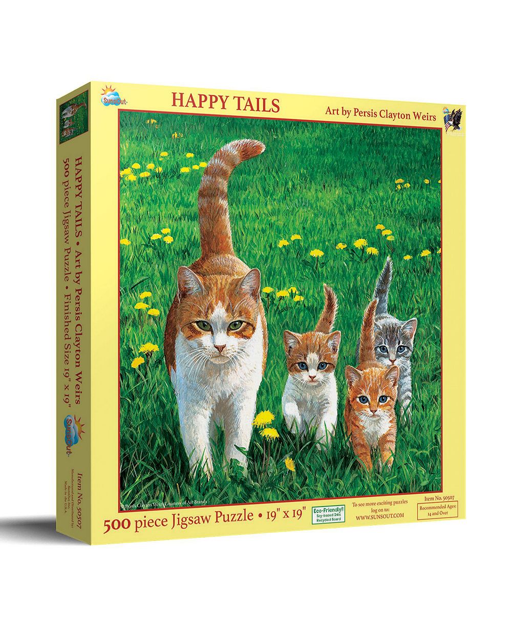 SunsOut головоломка SunsOut Happy Tails из 500 деталей, возраст 15+
