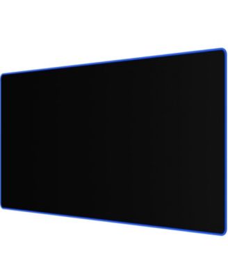 Blue stitched edges