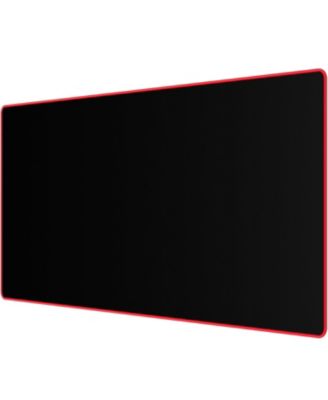 Red stitched edges
