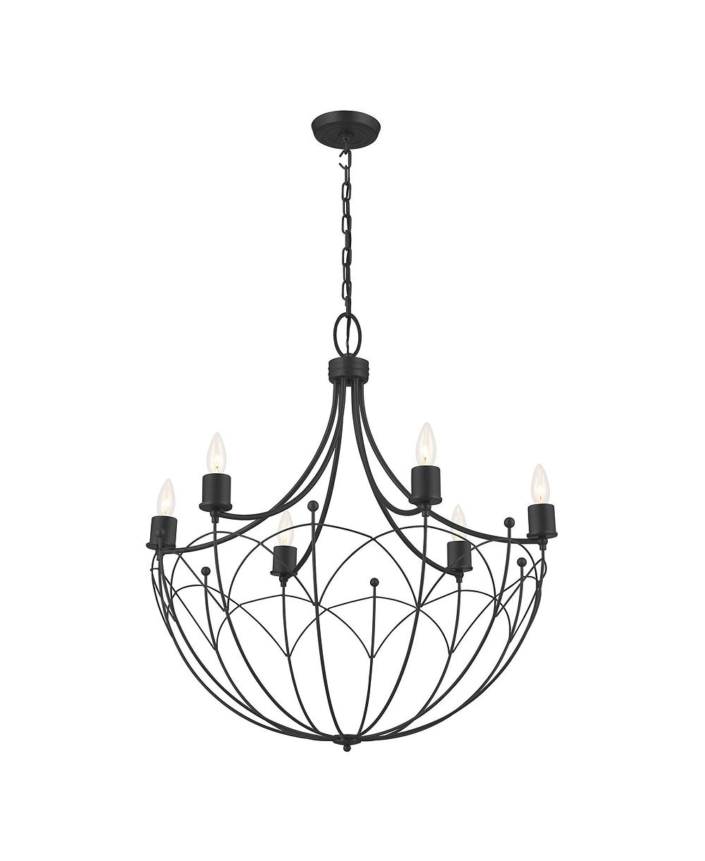 Kichler Topiary 28 1/4"W Textured 6-Light Chandelier