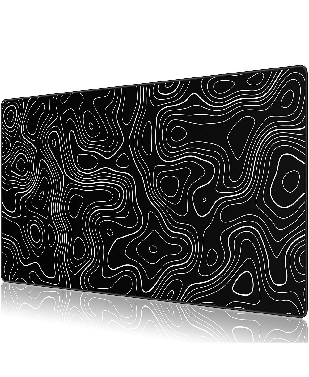 Lofree XXL World Map Non-Slip Desk Mat, Compatible with Standard Computer Mice and Keyboards