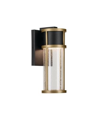 Kichler Camillo 12"H Brass LED Outdoor Wall Light