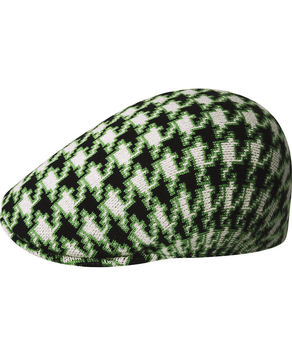 Kangol кепка Newsboy 507 Houndstooth