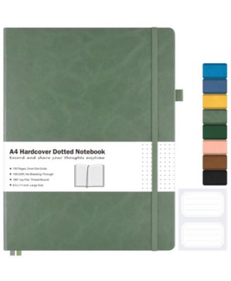 Light green a4 dotted
