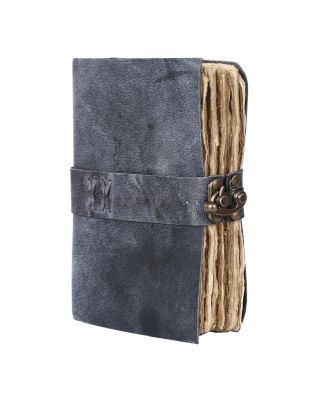Grey deckle edge paper distressed