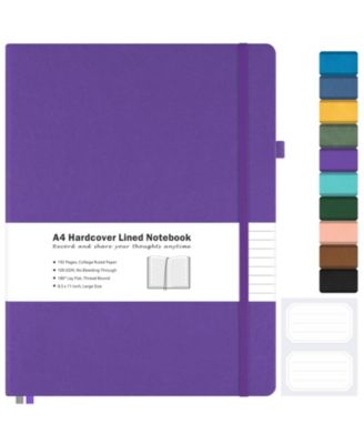 Purple a4 college ruled