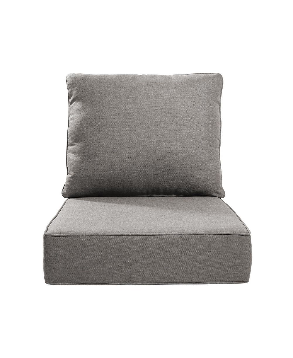 Bellefurn 24-in x 24-in 2 -Piece Deep seat patio chair cushion