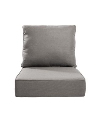 Bellefurn 24-in x 24-in 2 -Piece Deep seat patio chair cushion