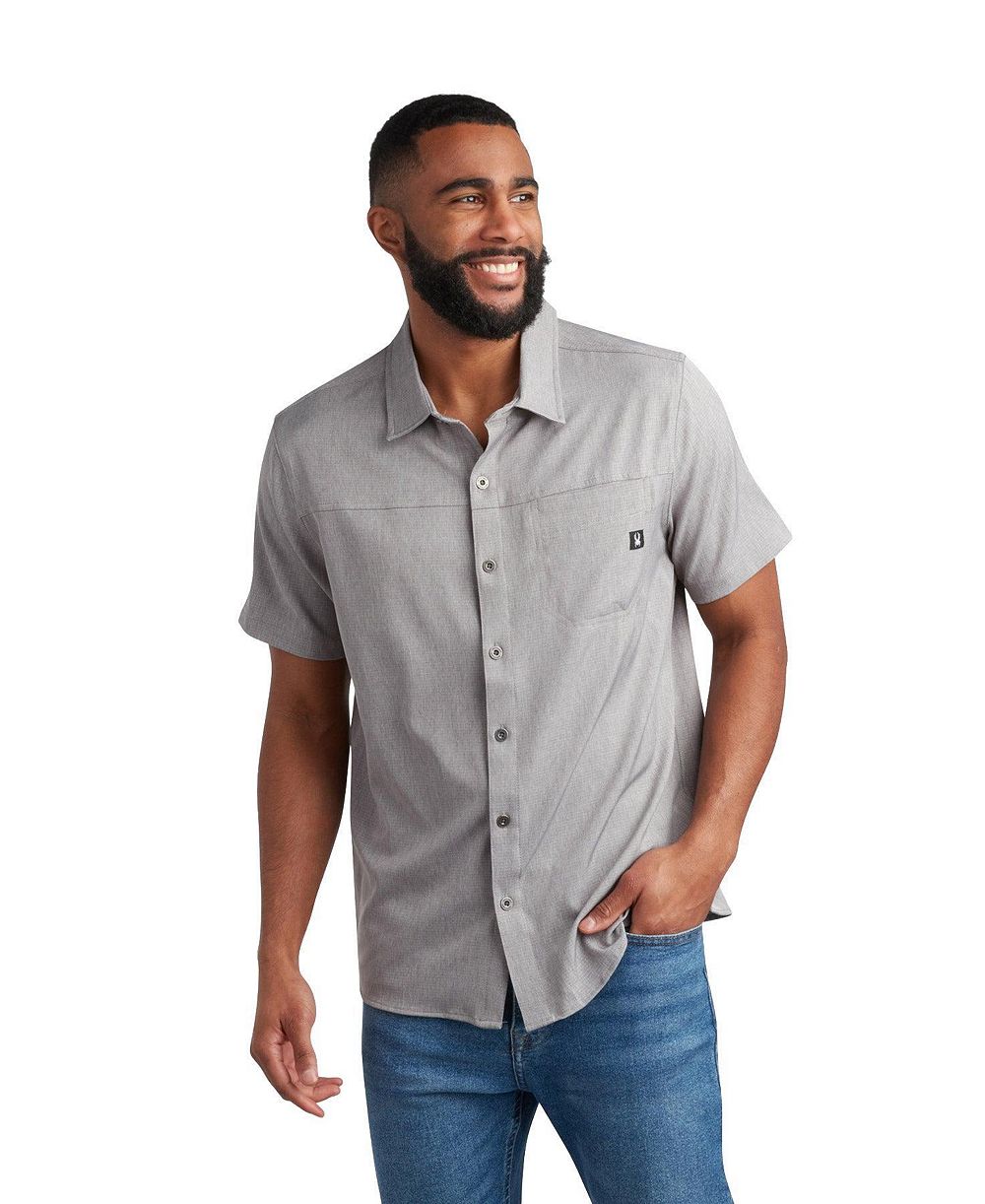 Spyder Men's Short Sleeve Mini Stripe Polo Shirts