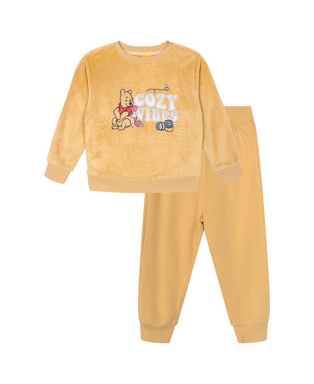 Winnie the Pooh Boys' Fleece Sweatshirt and Plush Pants Set