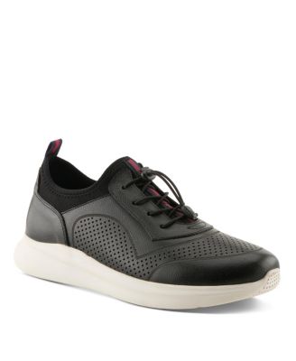 Spring Step мужские модные кроссовки с кожаным верхом, модель Kriss