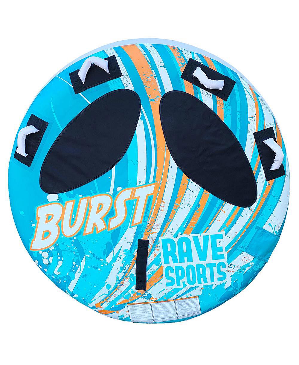RAVE Burst 56" надувной туб для буксировки лодкой из нейлона, для 2 человек, возраст 12+