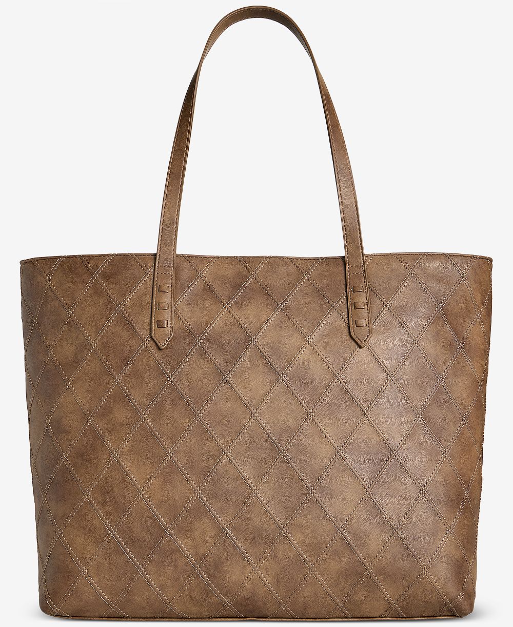 Style & Co Large Diamond Quilted Tote Bag, Macy's Exclusive