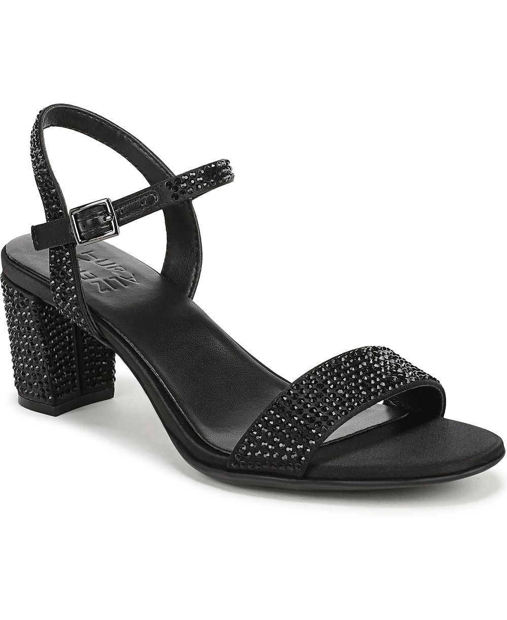 Naturalizer Women's Bristol Block Heel Ankle Strap Sandals