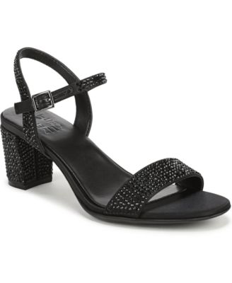 Naturalizer Women's Bristol Block Heel Ankle Strap Sandals