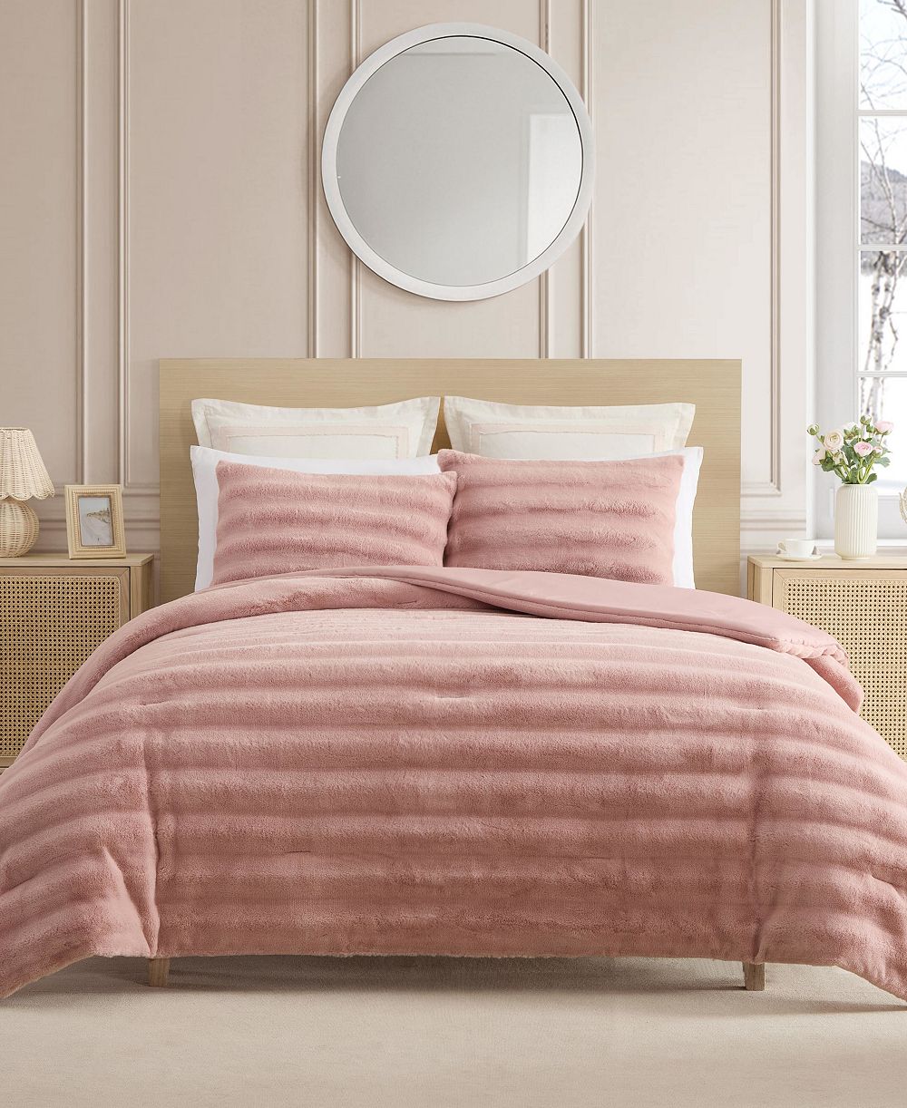 Laura Ashley комплект постельного белья Cloud из искусственного меха, размер Full/Queen