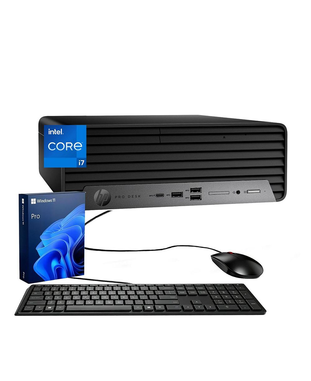 HP ProDesk 400 G9 бизнес-компьютер малого форм-фактора с Intel Core i7-14700, 32 ГБ DDR5, 512 ГБ SSD