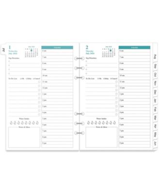 DANRONG Planner Refills For A5 Binder Daily Monthly Prioritized To Do List Appointment Schedule Notes