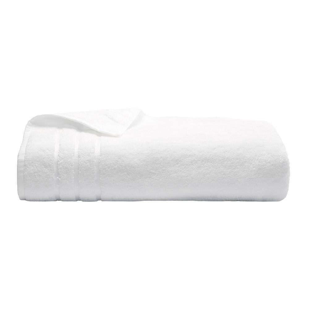 Cariloha Bath Sheet | White | 40"x70" | Turkish Cotton and Viscose Material Blend | Extra Smooth, Odor Resistant and Highly Absorbent, 4 Pack