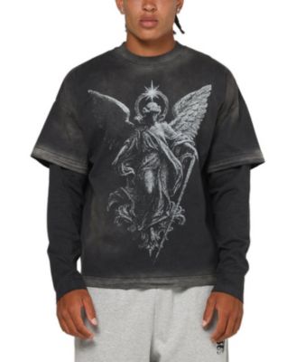 SAINT MORTA Men's Celestial Layered Long Sleeve T-Shirt