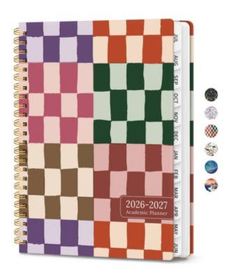 D-checkered 8.5" x 11"