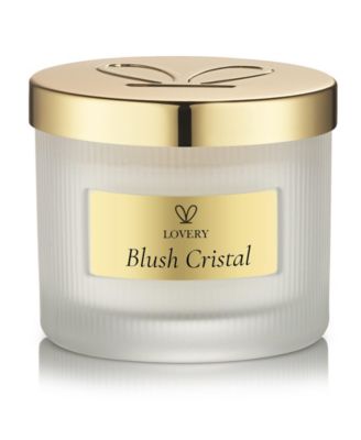 Lovery Blush Cristal Soy Candle, 4.5oz
