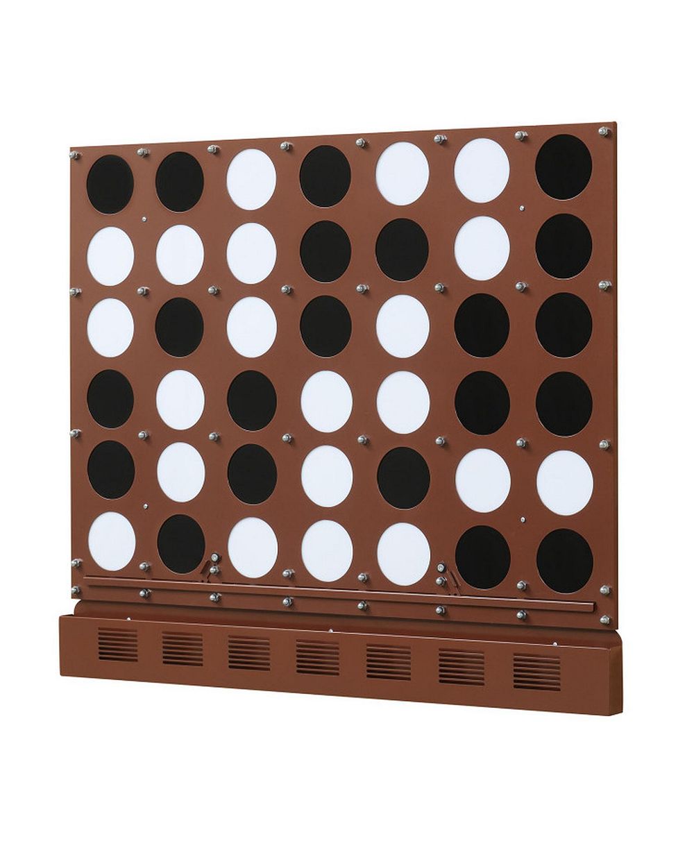 SUGIFT Wall-Mounted Jumbo 4-in-a-Row Game with Acrylic Discs