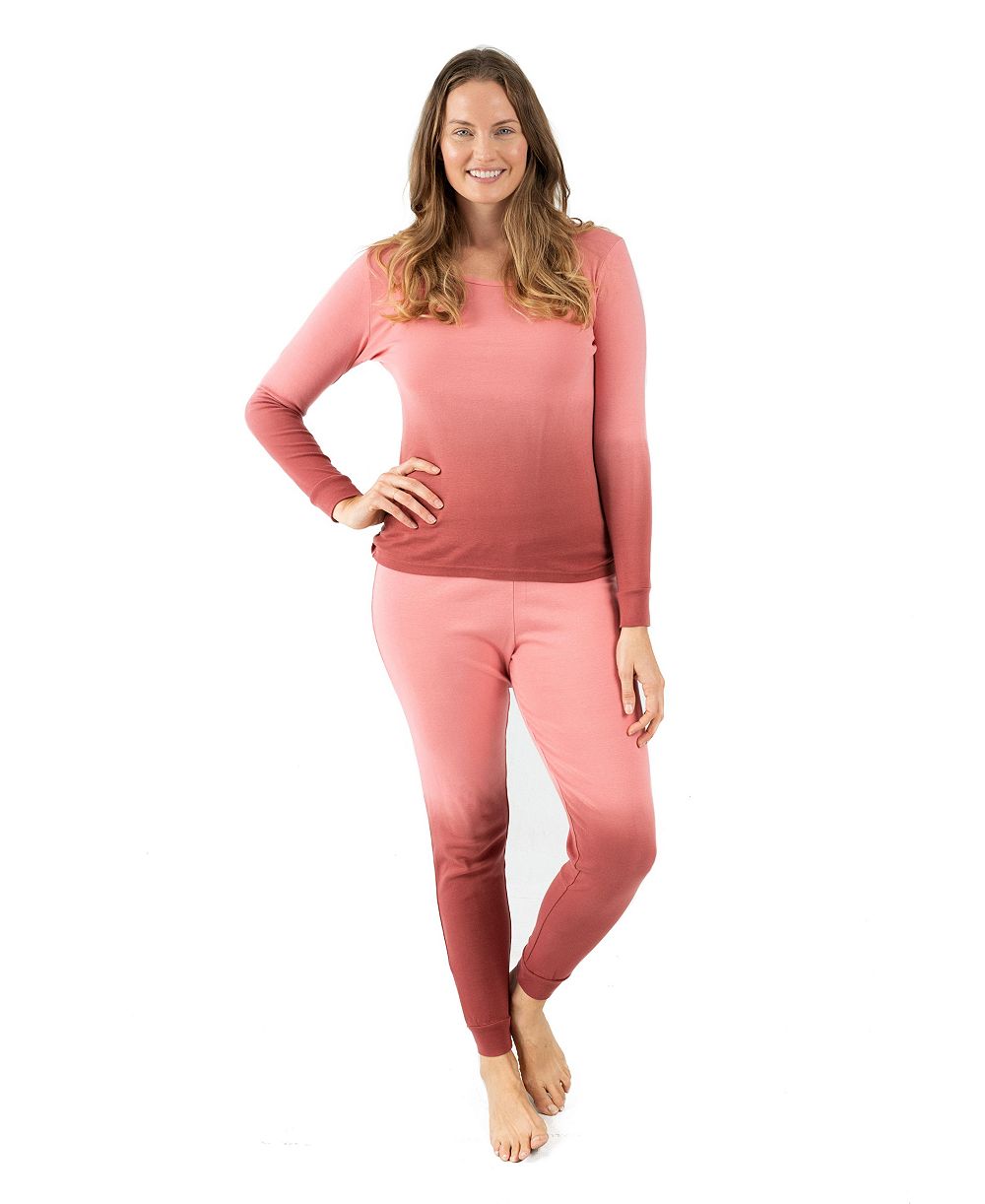 Leveret Women's Matching Family Two Piece Cotton Long Sleeve Tie Dye Pajamas