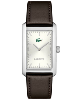 Lacoste Men's Santiago Quartz Watch with Leather Strap Watch 25.7 x 41.8mm
