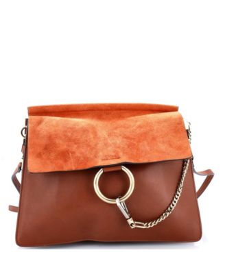 Pre-Owned Chloe Faye Medium Leather Shoulder Bag