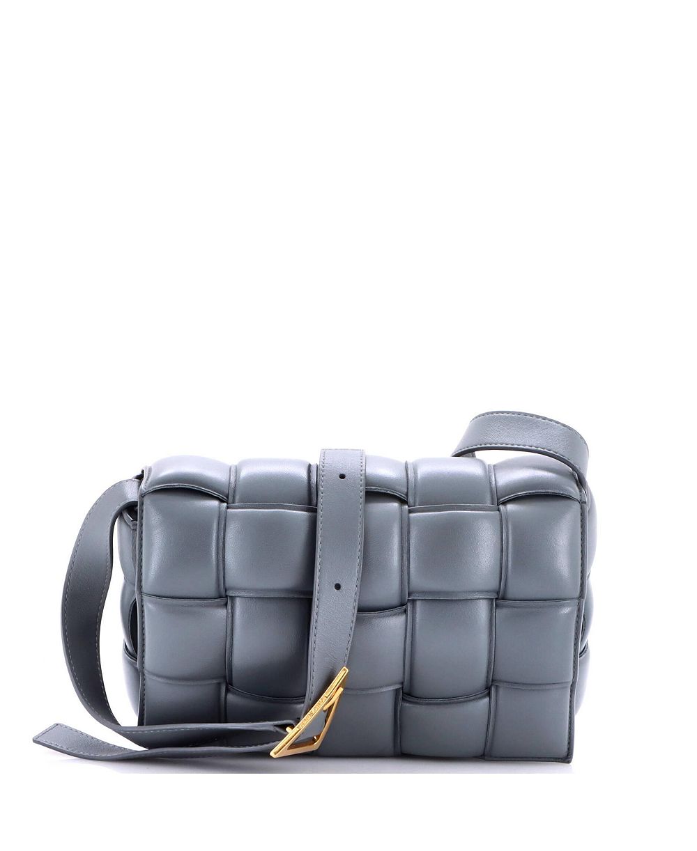 Pre-Owned Bottega Veneta сумка-кроссбоди Cassette из кожи с набивным плетением Intrecciato